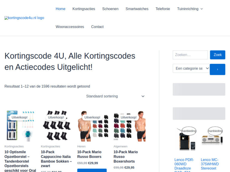 kortingscode4u.nl  768x576