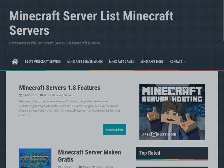minecraft servers.nl  768x576